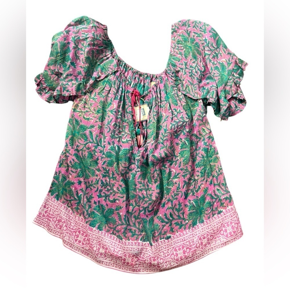 Alicia Bell Eve Beaded Blouse L